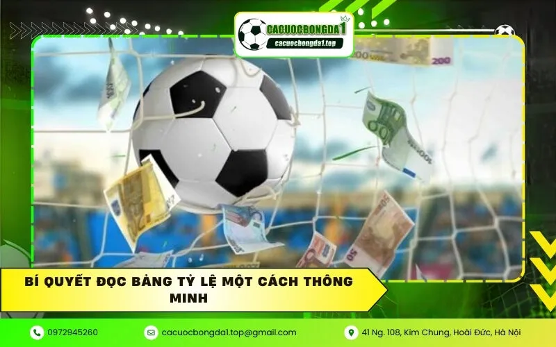 Bí Quyết Đọc Bảng Tỷ Lệ Một Cách Thông Minh