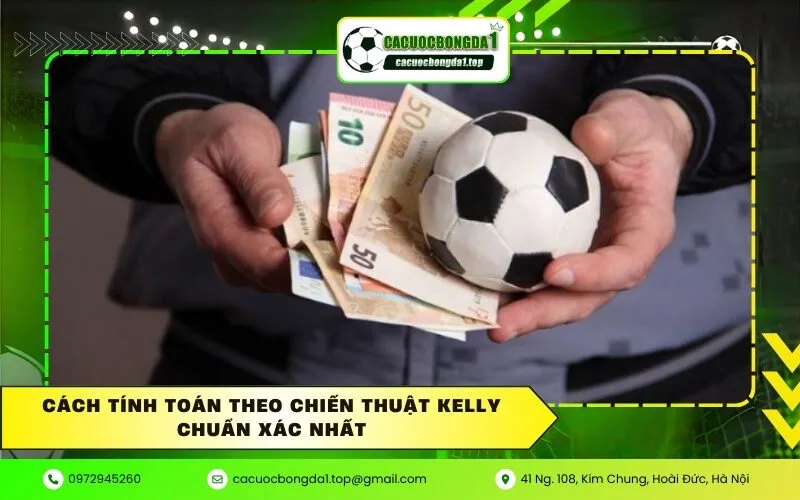 Cách tính toán theo chiến thuật Kelly chuẩn xác nhất