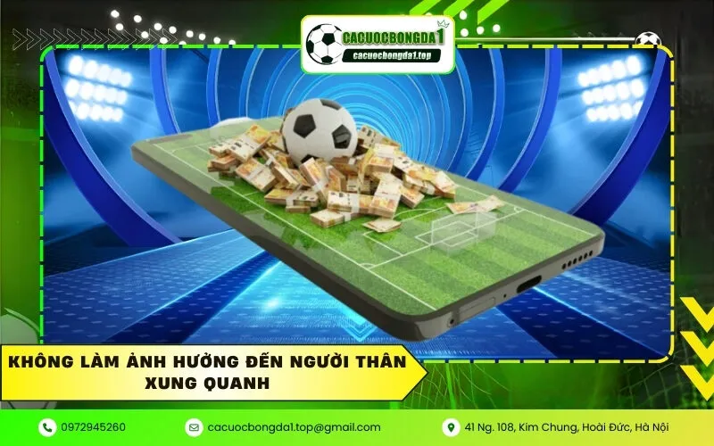 Không làm ảnh hưởng đến người thân xung quanh