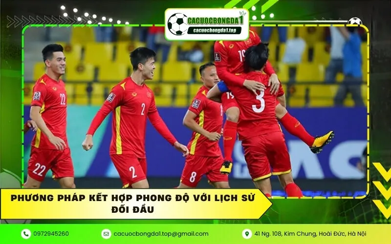 Phương pháp kết hợp phong độ với lịch sử đối đầu