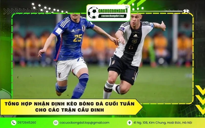 Tổng hợp nhận định kèo bóng đá cuối tuần cho các trận cầu đinh