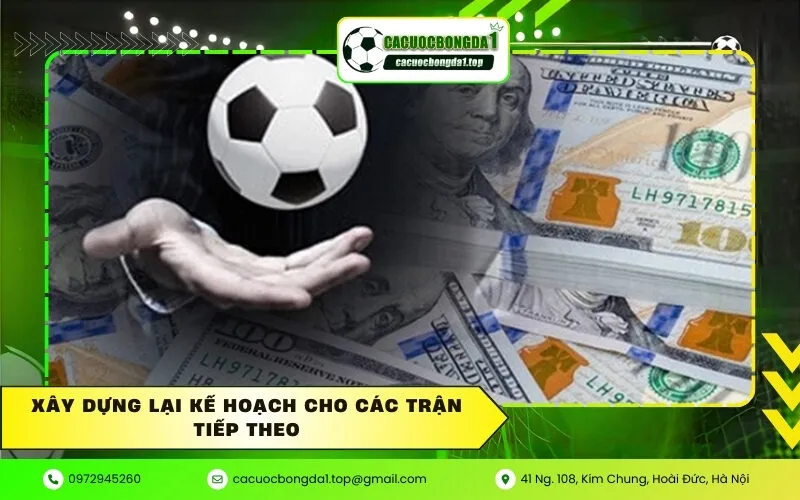 Xây dựng lại kế hoạch cho các trận tiếp theo